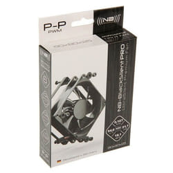 Noiseblocker BlackSilentPro P-P Boitier PC Ventilateur 8 cm Noir