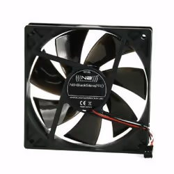 Noiseblocker BlackSilentPro PE-P, Ventilateur, 9,2 cm, 1800 tr/min, 20 dB, 65 m³/h, Noir