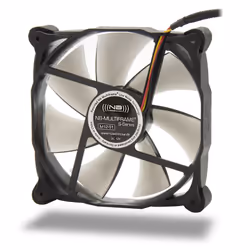 Noiseblocker M12-S1 système de refroidissement d’ordinateur Boitier PC Ventilateur Noir, Gris