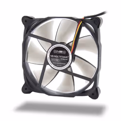 Noiseblocker M12-S2 système de refroidissement d’ordinateur Boitier PC Ventilateur Noir, Gris