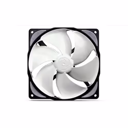 Noiseblocker eLoop B12-1, Ventilateur, 12 cm, 800 tr/min, 7,83 dB, 57,3 m³/h, Blanc
