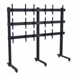 Hagor HA-VWT 3 x 3 Landscape, 116,8 cm (46"), 139,7 cm (55"), 360 kg, 800 x 400 mm, Noir