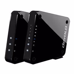 Devolo GigaGate Starter Kit, Pont réseau, 1733 Mbit/s, Ethernet/LAN, Noir