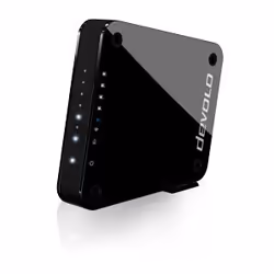 Devolo GigaGate, Pont réseau, 1733 Mbit/s, Wifi, Ethernet/LAN, Noir