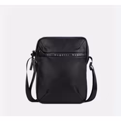 Bugatti cases BLANC, Garçon, Sac à bandoulière, Fermeture à glissière, Noir, Monochromatique, Noir