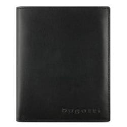 Bugatti cases 49190101 portefeuille, étui pour cartes, support de documents de voyage Noir Cuir