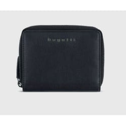 Bugatti cases 49101001 portefeuille, étui pour cartes, support de documents de voyage Noir Cuir