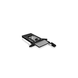 ICY BOX IB-2207StS 8,89 cm (3.5") Plateau de stockage de disques Noir