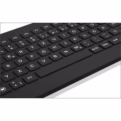 KeySonic KSK-6231INEL clavier USB QWERTZ Allemand Noir - Vue supplémentaire 4