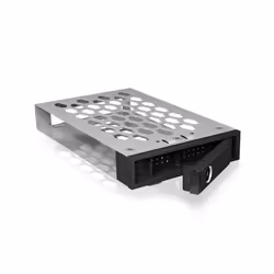 ICY BOX 22070, Boîtier HDD, 3.5", Noir, Métallique