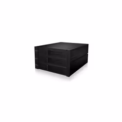 ICY BOX IB-563SSK 2x 5,25" Plateau de stockage de disques Noir - Vue supplémentaire 3