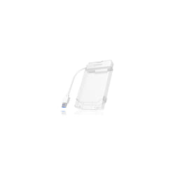 ICY BOX IB-AC703-U3 Boîtier disque dur/SSD Blanc 2.5"