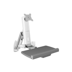 ICY BOX IB-MS600-W 24" Gris, Argent, Blanc Mur