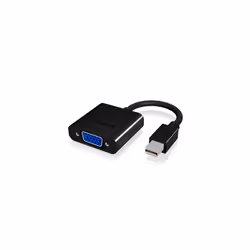 ICY BOX IB-AC539, VGA (D-Sub), Mini DisplayPort, Mâle, Femelle, 1920 x 1080 pixels, Noir