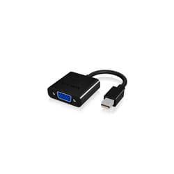 ICY BOX IB-AC539 VGA (D-Sub) Mini DisplayPort Noir