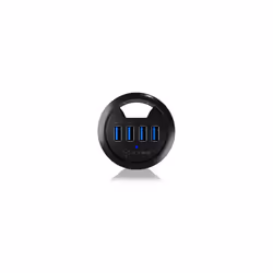 ICY BOX IB-HUB1403 USB 3.2 Gen 1 (3.1 Gen 1) Type-A 5000 Mbit/s Noir