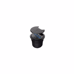 ICY BOX IB-HUB1403 USB 3.2 Gen 1 (3.1 Gen 1) Type-A 5000 Mbit/s Noir - Vue supplémentaire 4