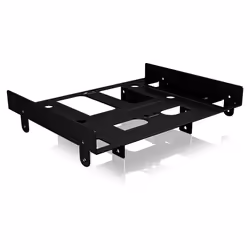 ICY BOX IB-AC652, Support de montage de disque dur, Acier, Noir, 2.5,3.5", Chine, 145 mm