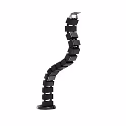 ICY BOX IB-MSA104-CM, Support de câbles, Sol, Synthétique ABS, Polycarbonate, Noir