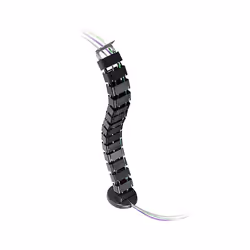 ICY BOX IB-MSA104-CM Sol Support de câbles Noir 1 pièce(s)