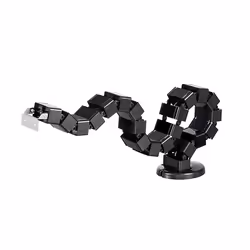 ICY BOX IB-MSA104-CM Sol Support de câbles Noir 1 pièce(s)