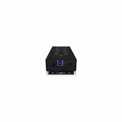 ICY BOX IB-HUB1703-QC3 USB 3.2 Gen 1 (3.1 Gen 1) Type-B 5000 Mbit/s Noir - Vue supplémentaire 4