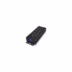ICY BOX IB-HUB1703-QC3 USB 3.2 Gen 1 (3.1 Gen 1) Type-B 5000 Mbit/s Noir - Vue supplémentaire 5