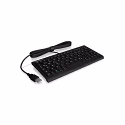 KeySonic ACK-3401U clavier USB QWERTZ Allemand Noir
