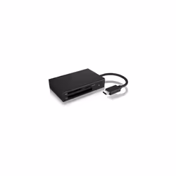 ICY BOX IB-CR401-C3, CF, MicroSD (TransFlash), MicroSDHC, MicroSDXC, SD, SDHC, SDXC, Noir, 5000 Mbit/s, Aluminium, Plastique, ...