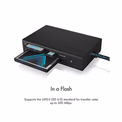 ICY BOX IB-CR401-C3 lecteur de carte mémoire USB 3.2 Gen 1 (3.1 Gen 1) Type-C Noir - Vue supplémentaire 7