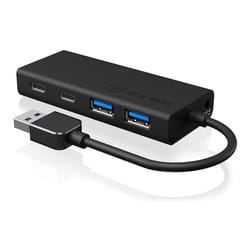 ICY BOX IB-HUB1426-U3 USB 3.2 Gen 1 (3.1 Gen 1) Type-A 5000 Mbit/s Noir