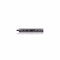 ICY BOX IB-DK4040-CPD Avec fil USB 3.2 Gen 1 (3.1 Gen 1) Type-C Anthracite, Noir - Vue supplémentaire 4
