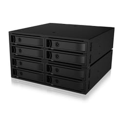 ICY BOX IB-2281SAS-12G boîtier de disques Noir