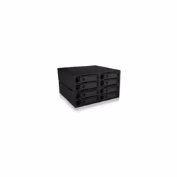ICY BOX IB-2281SAS-12G boîtier de disques Noir