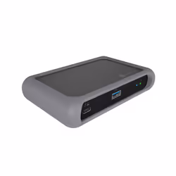 ICY BOX IB-HUB801-TB4, Thunderbolt 4, Thunderbolt 4, USB 3.2 Gen 2 (3.1 Gen 2) Type-A, 40000 Mbit/s, 60 Hz, 3840 x 2160, 7680 ...
