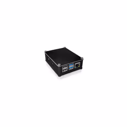 ICY BOX IB-RP110, Emplacement, Raspberry Pi, Raspberry Pi, Noir, Aluminium, Plastique, Chine