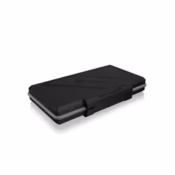 ICY BOX IB-AC620-M2, Étui rigide, EVA (Acétate de vinyle d'éthylène), Silicone, 64 g, Noir