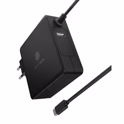 ICY BOX IB-PS101-PD, Intérieure, Secteur, 20 V, 1,8 m, Noir