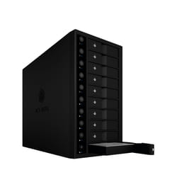 ICY BOX IB-3810-C31 Boîtier HDD Noir 3.5"