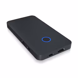 ICY BOX IB-DK2108M-C Avec fil USB 3.2 Gen 1 (3.1 Gen 1) Type-C Anthracite