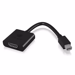 ICY BOX IB-AC538a, 0,15 m, Mini DisplayPort, HDMI, Mâle, Femelle, Droit
