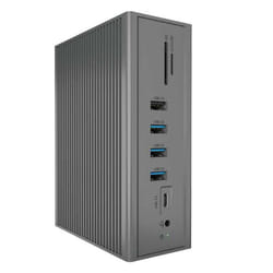 ICY BOX IB-DK2262AC Avec fil USB 3.2 Gen 1 (3.1 Gen 1) Type-C Anthracite