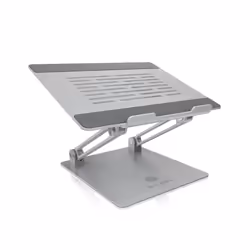 ICY BOX IB-NH300, Supports de Laptop, Argent, Aluminium, Silicone, 43,2 cm (17"), 3 kg, 15 cm