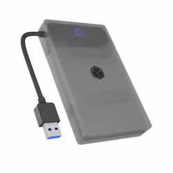ICY BOX IB-AC603b-U3, Boîtier disque dur/SSD, 2.5", SATA, Série ATA II, Série ATA III, 5 Gbit/s, Échange à chaud, Anthracite, ...