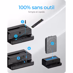 ICY BOX IB-2914MSCL-C31 USB 3.2 Gen 2 (3.1 Gen 2) Type-C Noir