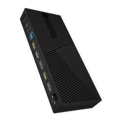 ICY BOX IB-DK2246AC Avec fil USB 3.2 Gen 2 (3.1 Gen 2) Type-A Noir