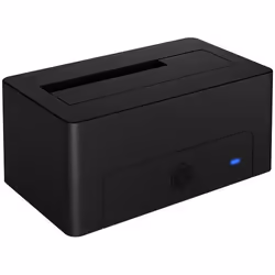 ICY BOX IB-1121-U3, HDD, SATA, Série ATA II, Série ATA III, 2.5,3.5", USB 3.2 Gen 1 (3.1 Gen 1) Type-A, 5 Gbit/s, Noir