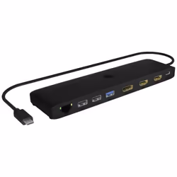 ICY BOX IB-DK2116-C, Station d'accueil, USB 3.2 Gen 2 (3.1 Gen 2) Type-C, 100 W, 10,100,1000 Mbit/s, 10BASE-T, 100BASE-T, 100 ...