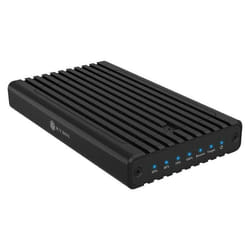 ICY BOX IB-2817MCL-C31 Enceinte ssd Noir M.2 Alimenté par port USB