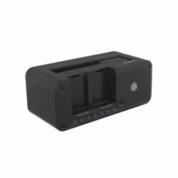 ICY BOX IB-2924MSCL-C31, HDD, SSD, M.2, Série ATA III, 2.5,3.5,M.2, USB 3.2 Gen 2 (3.1 Gen 2) Type-C, Noir, Aluminium, Plasti ...